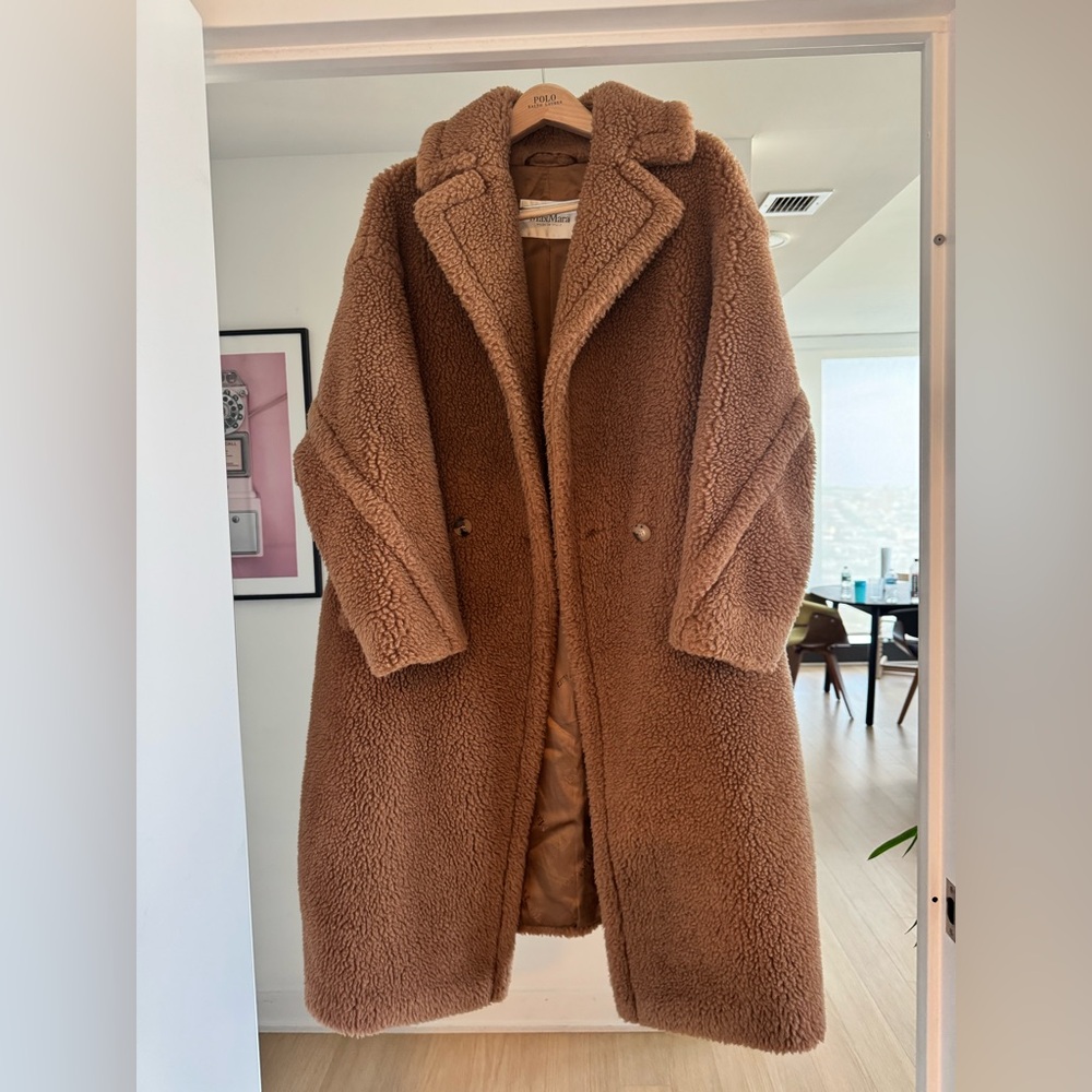 MaxMara Brown Teddy Coat